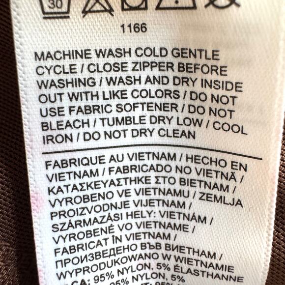 Athleta Women Trekkie Mid Rise Legacy Jogger Pant Size 4 Athleisure Active Brown - Picture 7 of 8